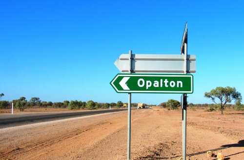 Opalton Sign